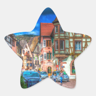 Sticker Étoile Kaysersberg Alsace France