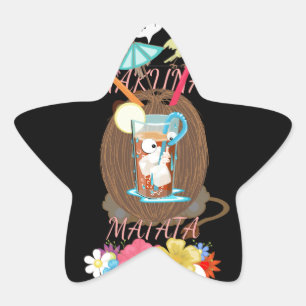 Sticker Étoile La générosité de la nature tropicale" La citronnel