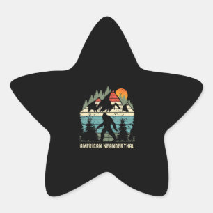 Sticker Étoile Le Randonnée américain de Neandertal