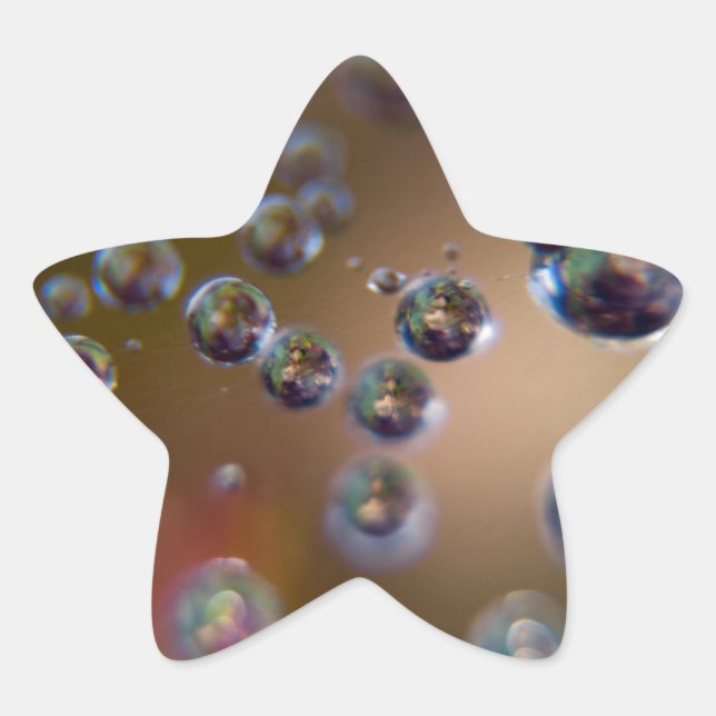 Sticker Étoile L'eau en mouvement (Devant)