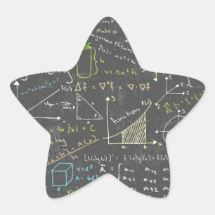 Sticker Étoile Leçons de mathématiques