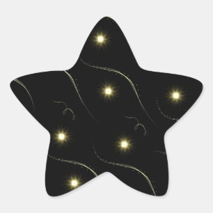 Sticker Étoile Les Stars du Black and Gold