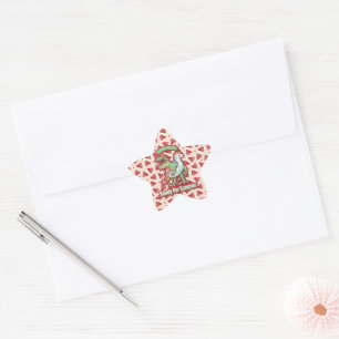 Sticker Étoile Maman Queen Floral