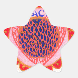 Sticker Étoile Mon coeur rentre pour la paix.png