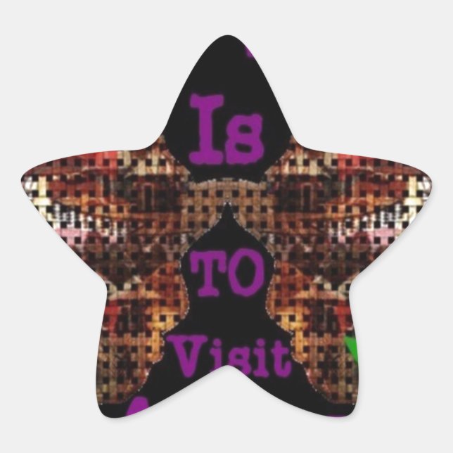 Sticker Étoile Mon souhait (Devant)