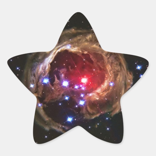 Sticker Étoile Monocerotis étoile rouge Supergéant V838 (Devant)