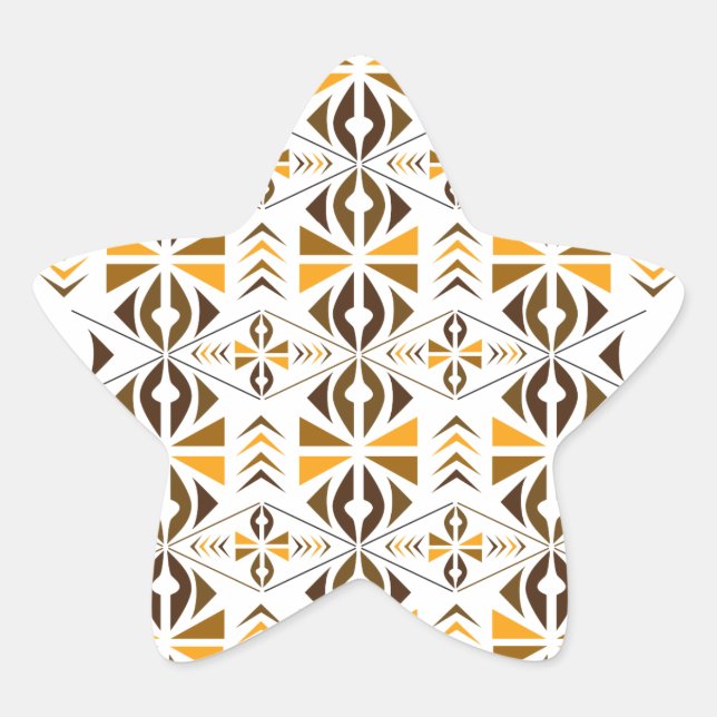Sticker Étoile Navajo (Devant)