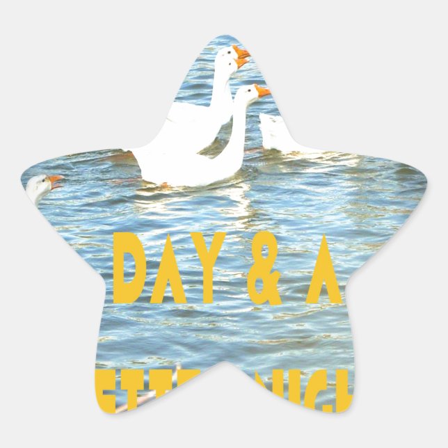 Sticker Étoile Nous laissons toujours nos clients heureux et sati (Devant)