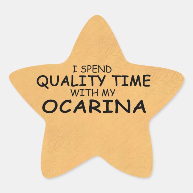 Sticker étoile Ocarina Time de qualité (Devant)