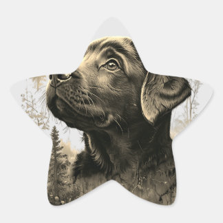 Sticker Étoile Pegatinas con forma de estrella