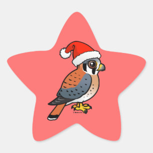 Sticker Étoile Père Noël Kestrel Américain