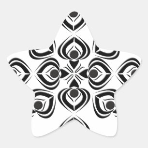 Sticker Étoile Pique