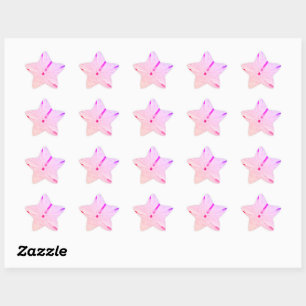 Sticker Étoile Plage Dollar Sableux Côtière Tendance Mignon Rose 