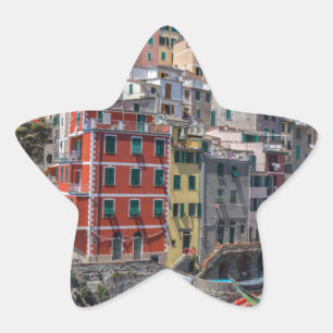 Sticker Étoile Riomaggiore Cinque Terre Ligurie Italie