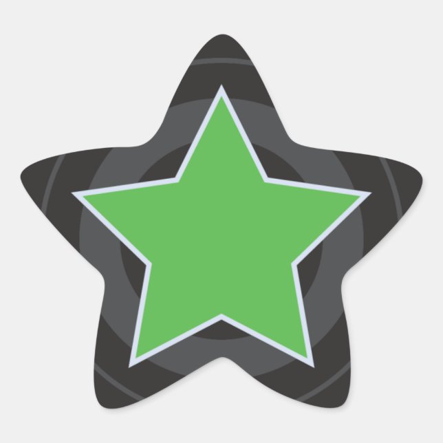 Sticker Étoile Roller Derby Jammer Star (Devant)