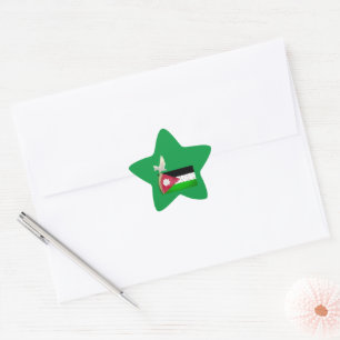Sticker Étoile Star Free Palestine Heart