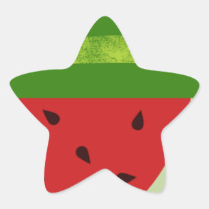 Sticker Étoile Sucré Treat Watermelons