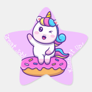 Sticker Étoile Super job Kawaii