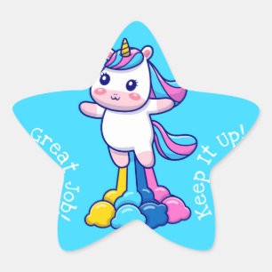 Sticker Étoile Super job Kawaii