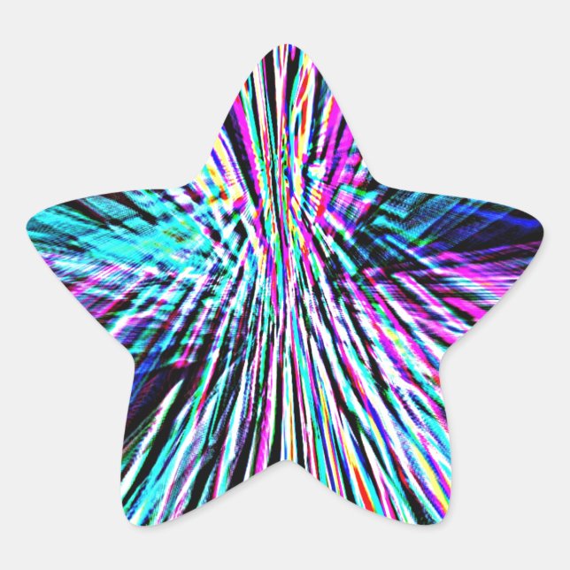 Sticker Étoile Supernova recréée par Robert S. Lee (Devant)