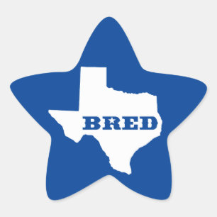 Sticker Étoile Texas Bred