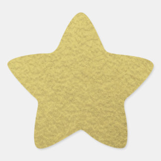 Sticker Étoile Texture Arrière - plan Gold Foil