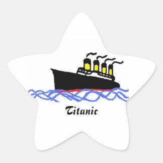 Sticker Étoile Titanic STAR