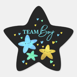 Sticker Étoile Twinkle Little Star Genre Revela Team Boy Star St