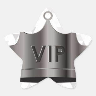 Sticker Étoile vip design