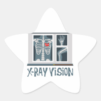 Sticker Étoile Vision à rayons X