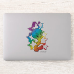 Sticker Étoiles arc-en-ciel TWEETY™