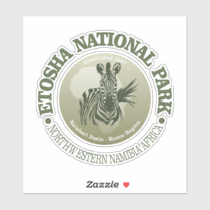 Sticker Etosha NP o)