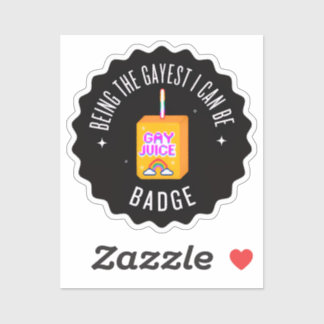 Sticker Être Gayest je peux être