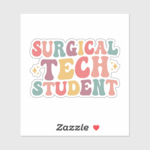 Sticker Étudiant en technologie chirurgicale