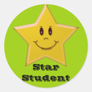Sticker Étudiant Star
