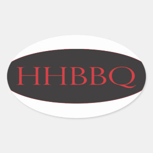 Sticker Euro Barbecue Hog Howling