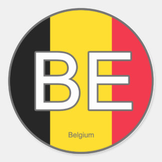 Sticker Euro Belgique