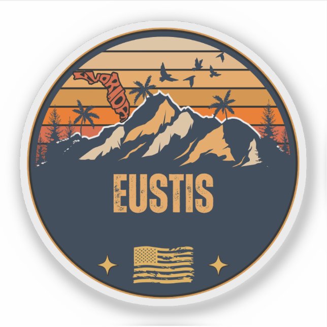 Sticker Eustis, Floride  (Devant)