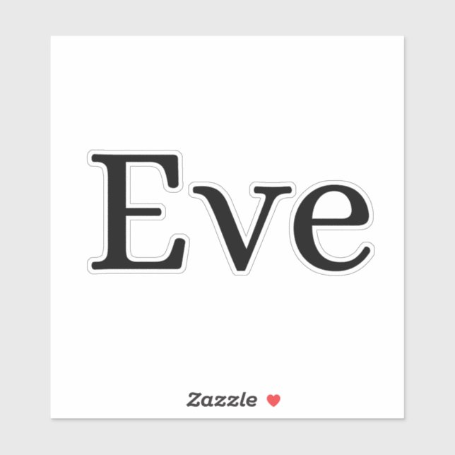 Sticker Eve (Feuille)