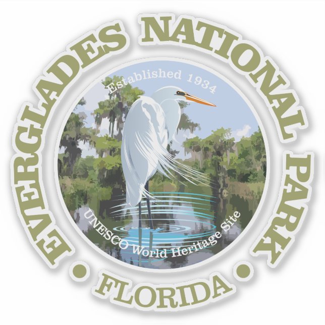 Sticker Everglades NP (Devant)