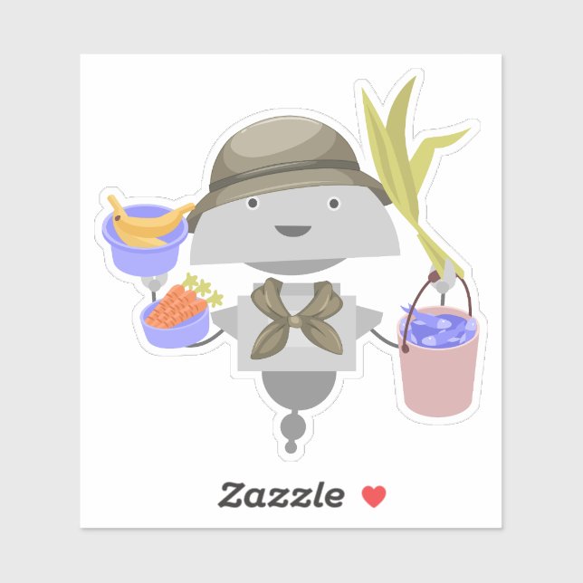 Sticker Explorateur Mia 2 (Feuille)