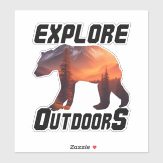 STICKER EXPLORER LES PORTES EXTÉRIEURES