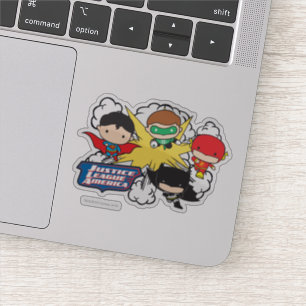 Sticker Explosion de la Chibi Justice League of America