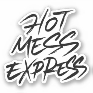 Sticker Express Hot Mess