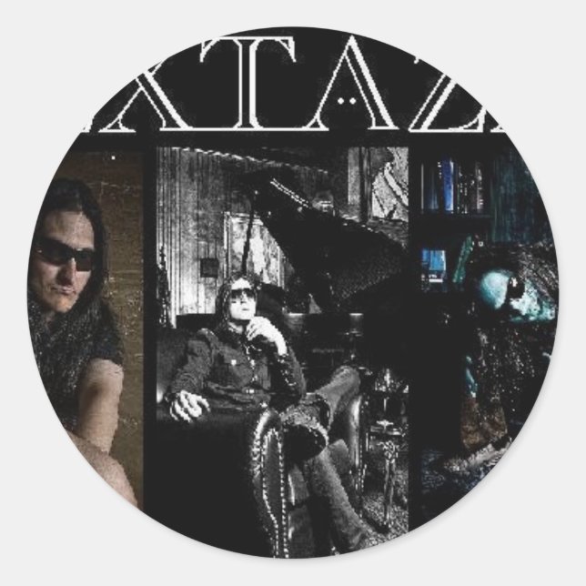 Sticker Extaza Round (Devant)