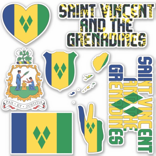 Sticker Extraordinaire Saint-Vincent-et-les Grenadines (Devant)