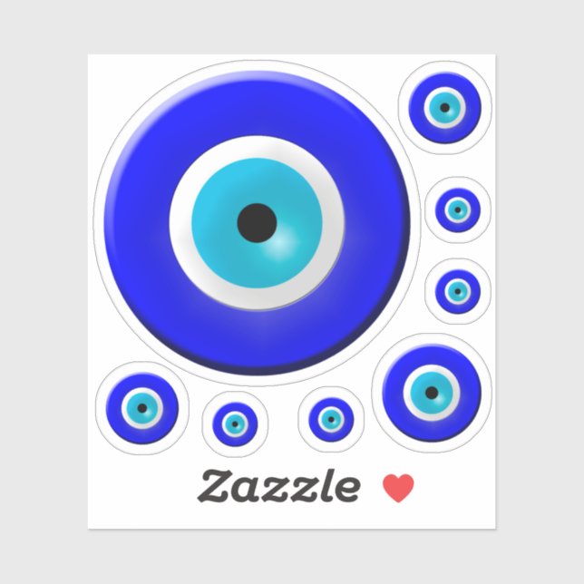 Sticker Eye Charm (Feuille)