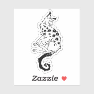 Sticker "Eyed beast"