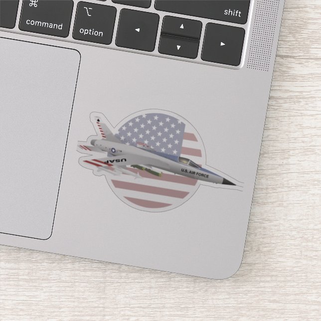 Sticker F-105 Thunderchief Avion militaire (Détail)