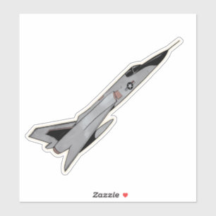 Sticker F-106 Delta Dart, Intercepteur